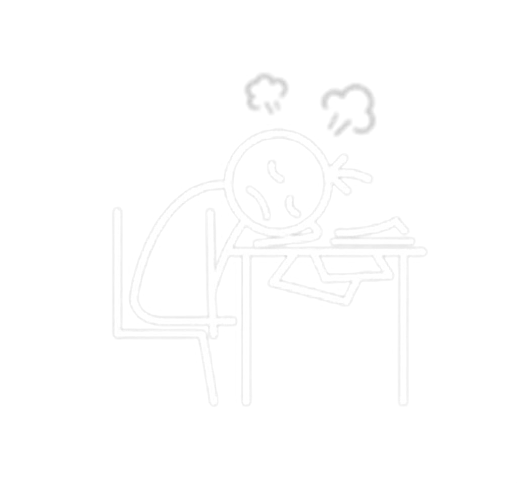 Person slumped over a desk, overworked
